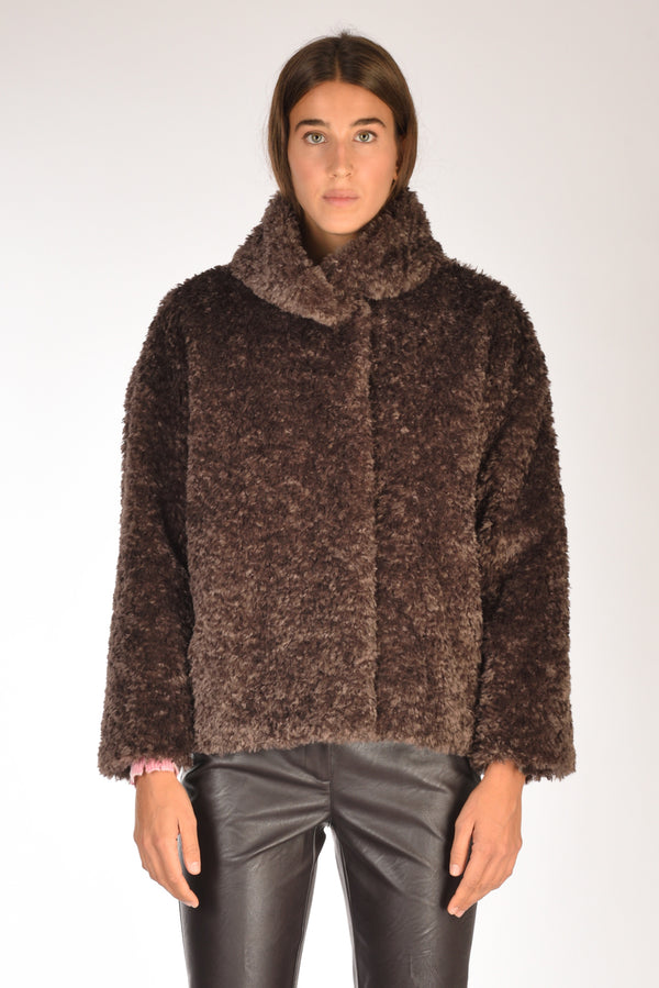Herno Caban Soft Marrone Donna-2