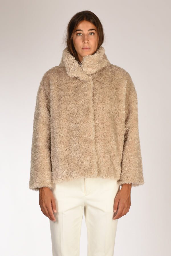 Herno Caban Soft Beige Donna-2