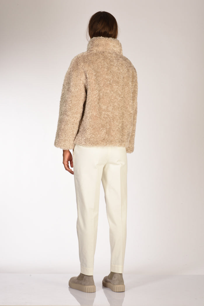Herno Caban Soft Beige Donna - 5
