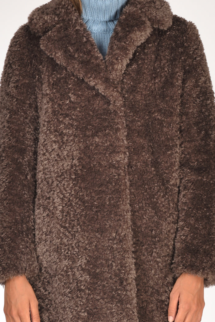 Herno Cappotto Soft Marrone Donna - 3