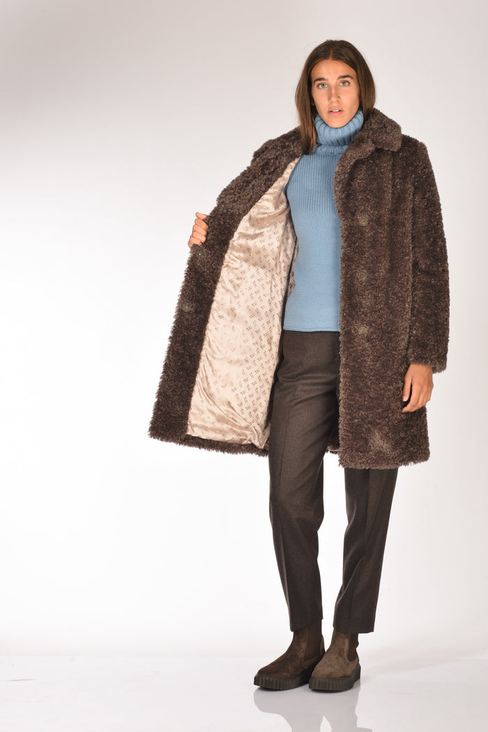 Herno Cappotto Soft Marrone Donna - 6