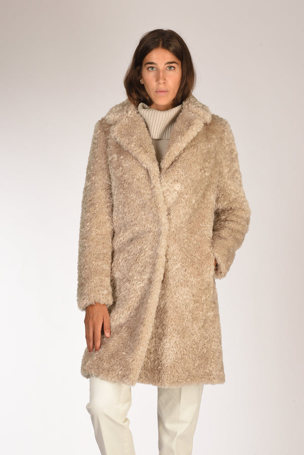Herno Cappotto Soft Beige Donna