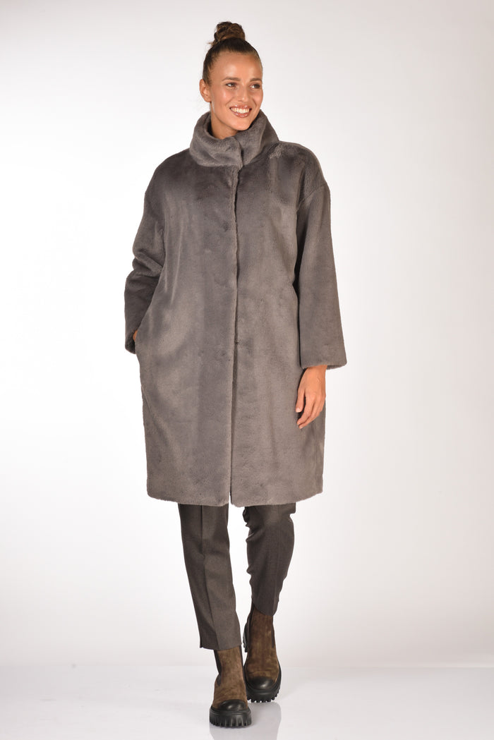 Herno Cappotto Soft Grigio Donna - 1