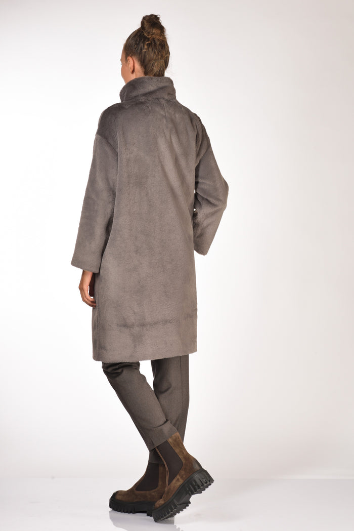Herno Cappotto Soft Grigio Donna - 5