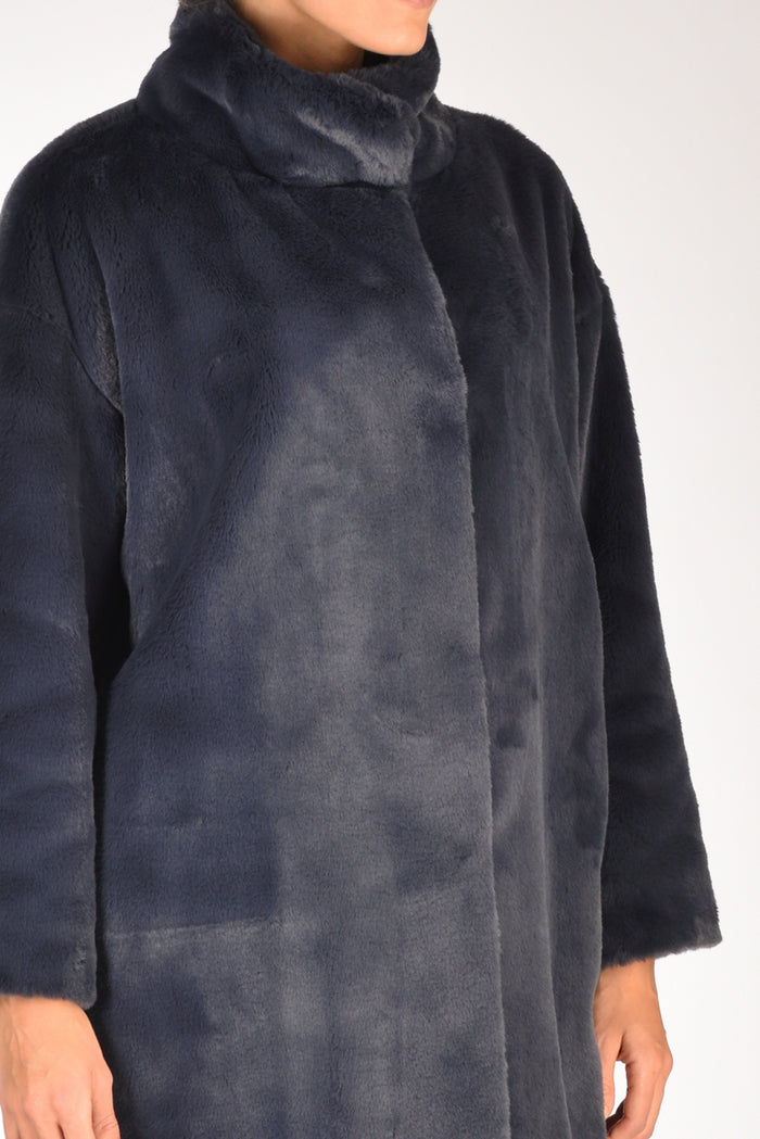 Herno Cappotto Soft Blu Donna - 3