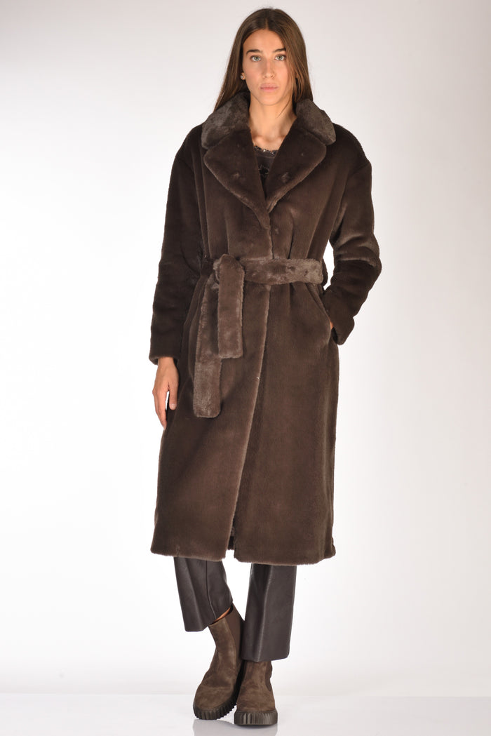 Herno Cappotto Soft Marrone Donna - 1