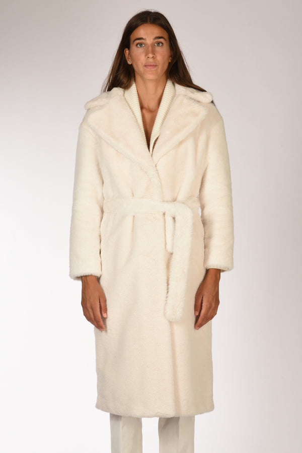 Herno Cappotto Soft Bianco Donna-2