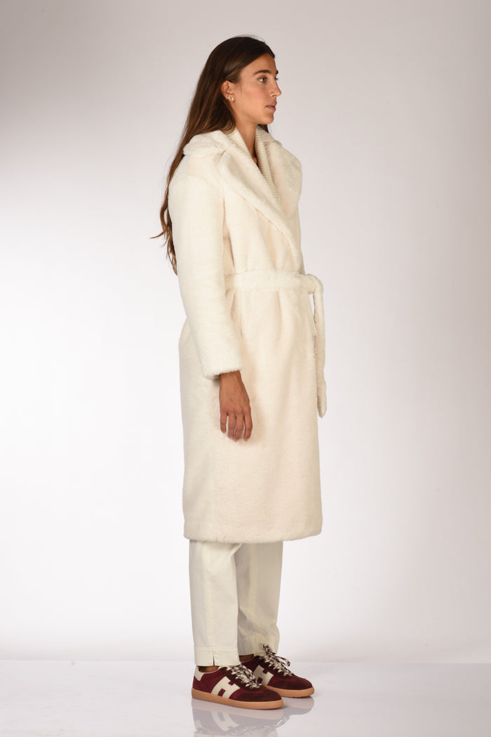 Herno Cappotto Soft Bianco Donna - 4