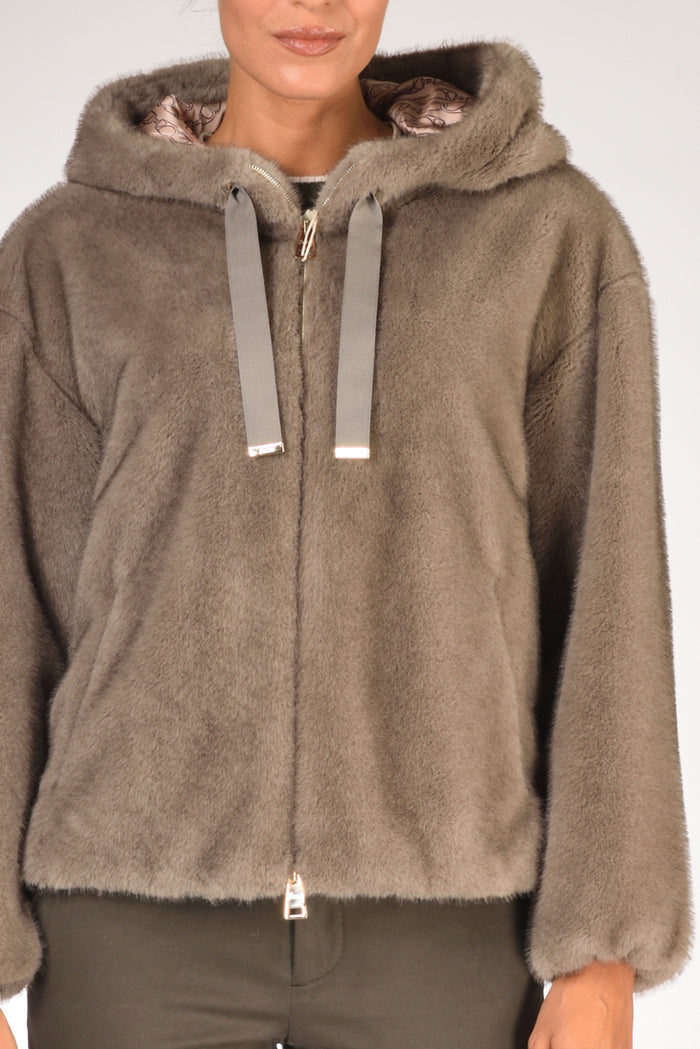 Herno Bomber Soft Grigio Donna - 3
