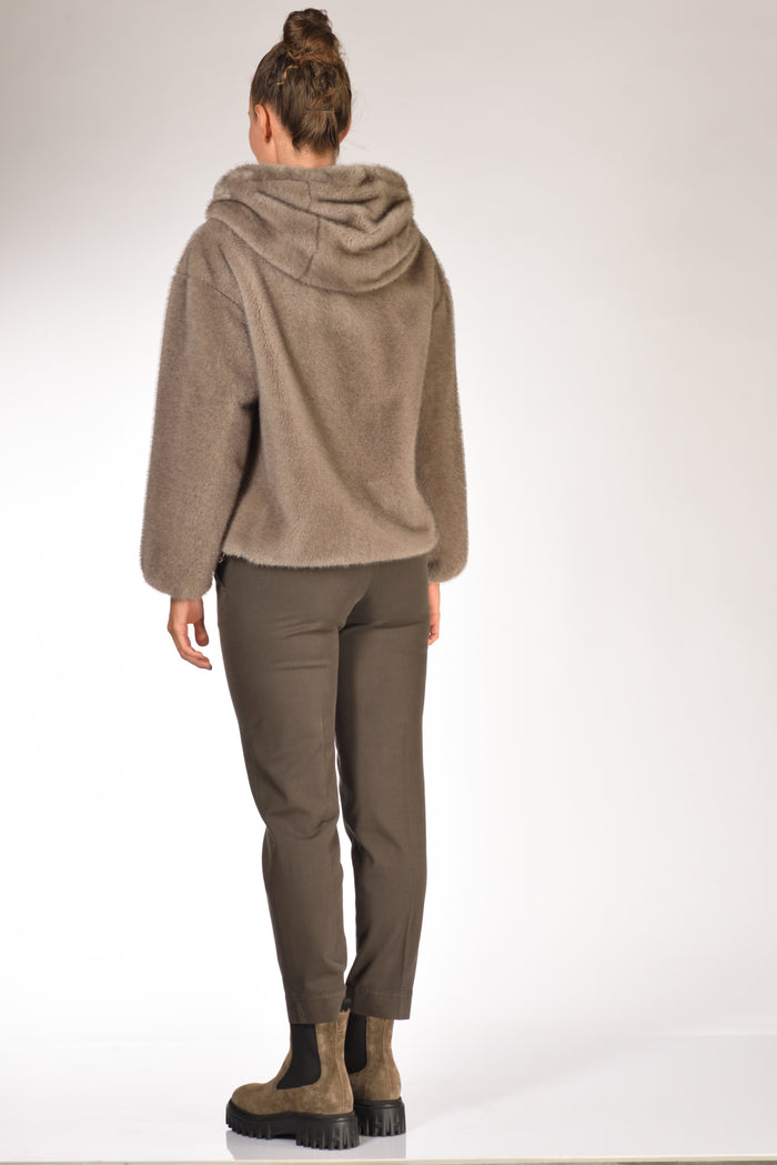 Herno Bomber Soft Grigio Donna - 5
