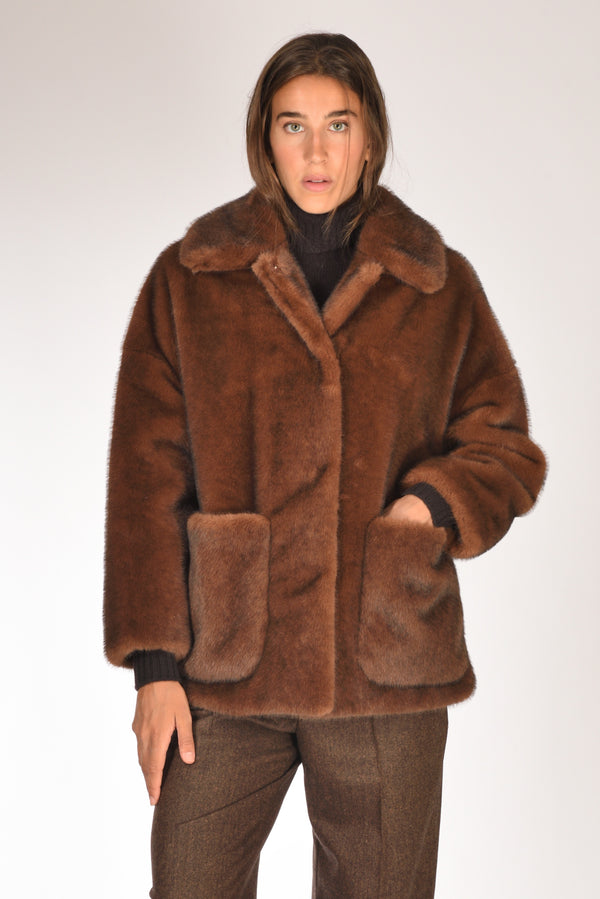 Herno Giacca Soft Marrone Donna