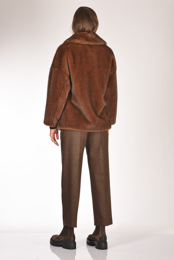 Herno Giacca Soft Marrone Donna - 5
