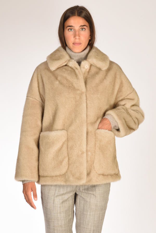 Herno Giacca Soft Beige Donna
