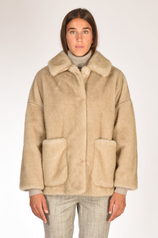 Herno Giacca Soft Beige Donna-2