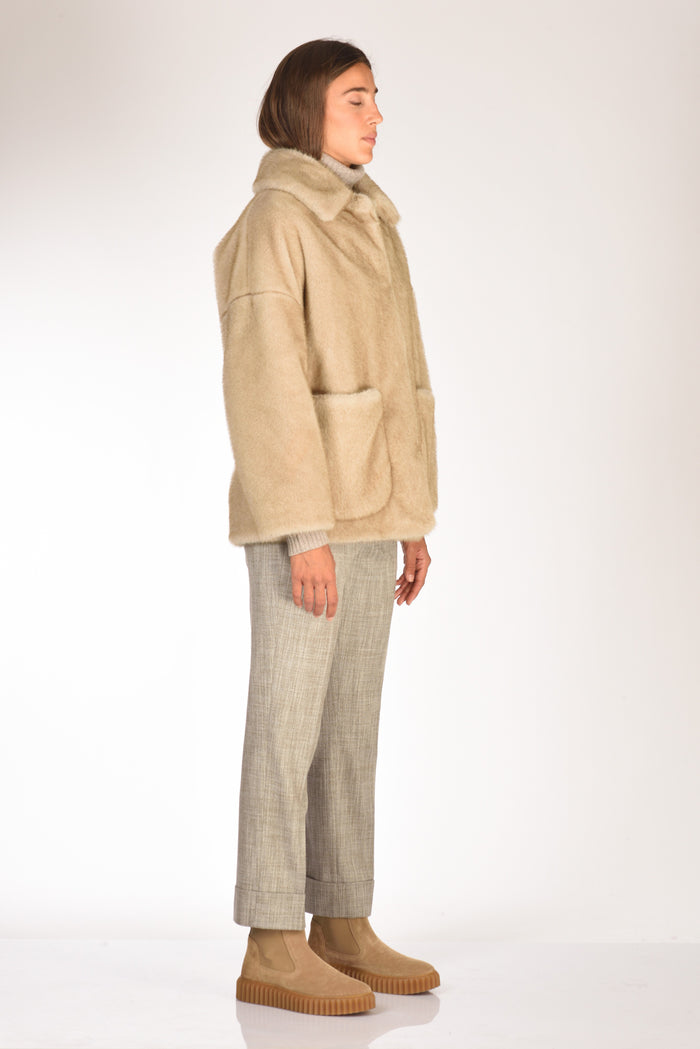 Herno Giacca Soft Beige Donna - 4