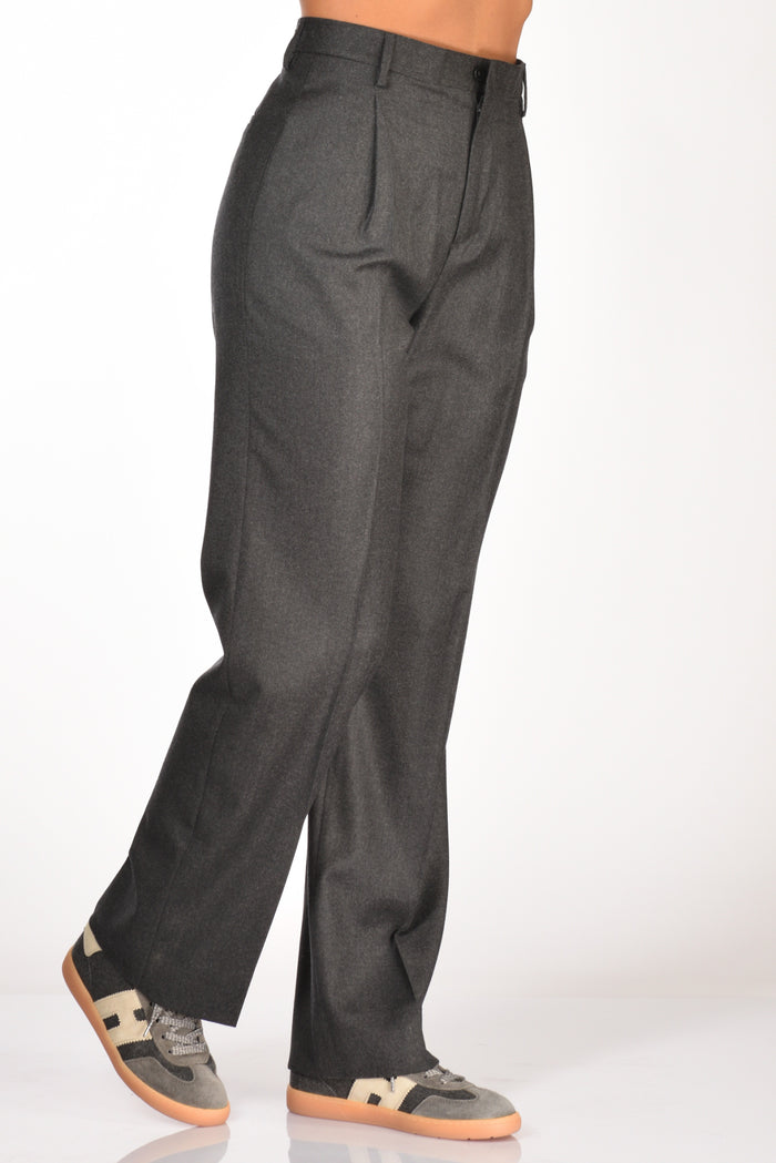 Briglia 1949 Pantalone Orgonovo Grigio Scuro Donna - 3