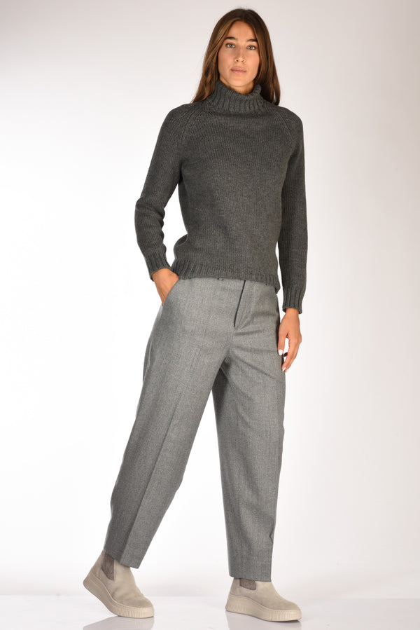 Briglia 1949 Pantalone Charlot Grigio Donna-2