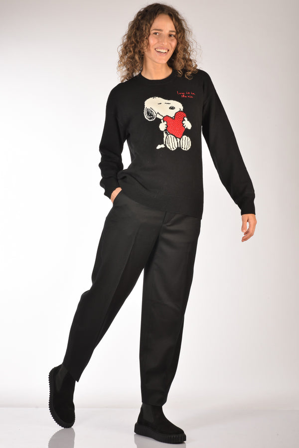 Briglia 1949 Pantalone Charlot Nero Donna-2