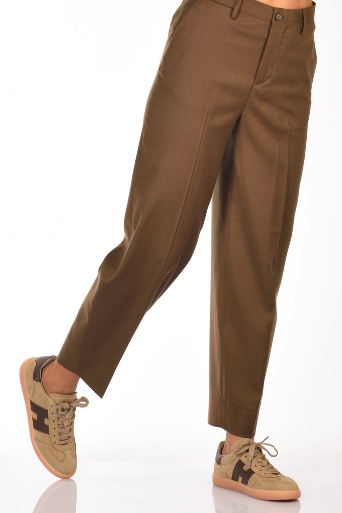 Briglia 1949 Pantalone Charlot Beige Cammello Donna - 1