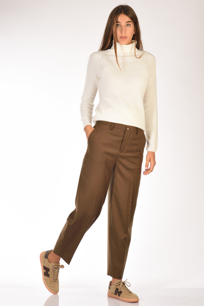 Briglia 1949 Pantalone Charlot Beige Cammello Donna - 2