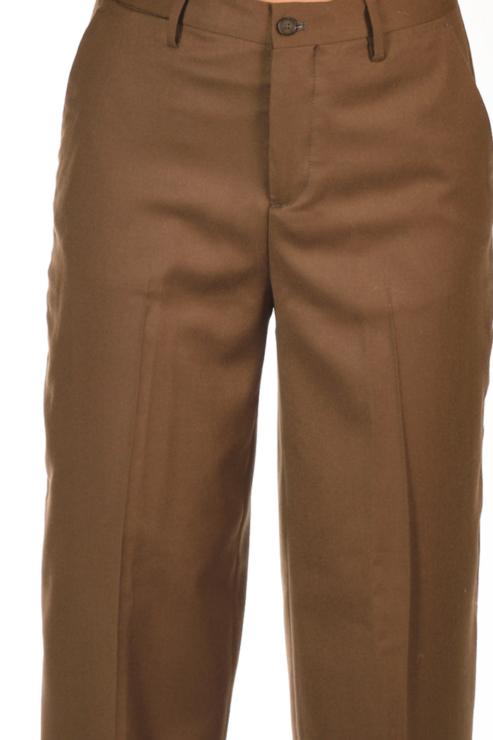 Briglia 1949 Pantalone Charlot Beige Cammello Donna - 4