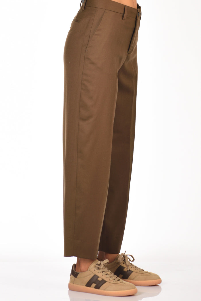 Briglia 1949 Pantalone Charlot Beige Cammello Donna - 5