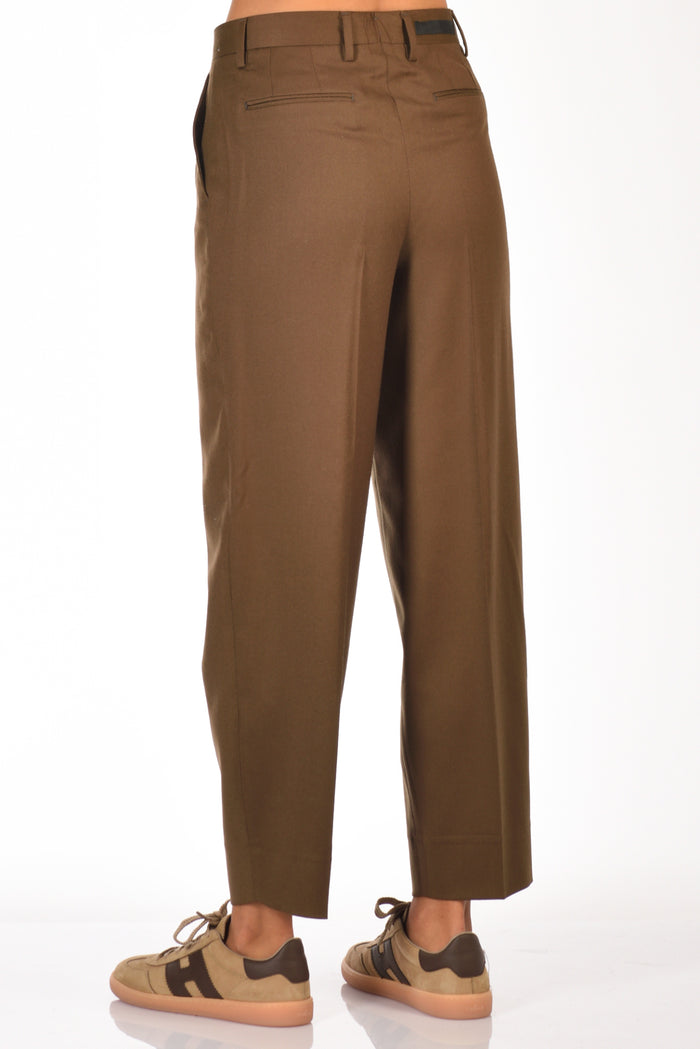 Briglia 1949 Pantalone Charlot Beige Cammello Donna - 6
