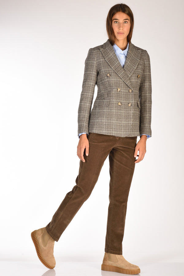 Briglia 1949 Pantalone Isolde Marrone Donna-2