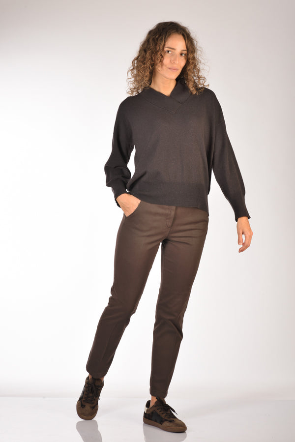 Briglia 1949 Pantalone Isolde Marrone Donna-2