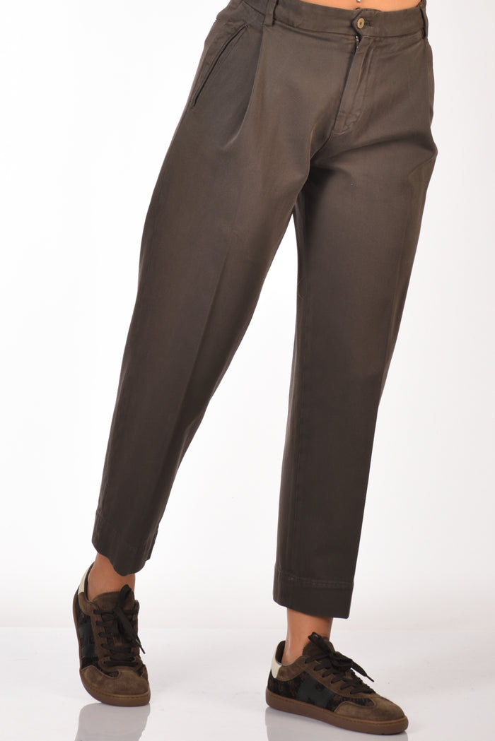 Briglia 1949 Pantalone Manat Marrone Donna - 1