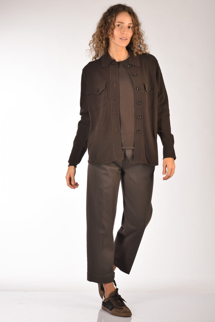 Briglia 1949 Pantalone Manat Marrone Donna - 2
