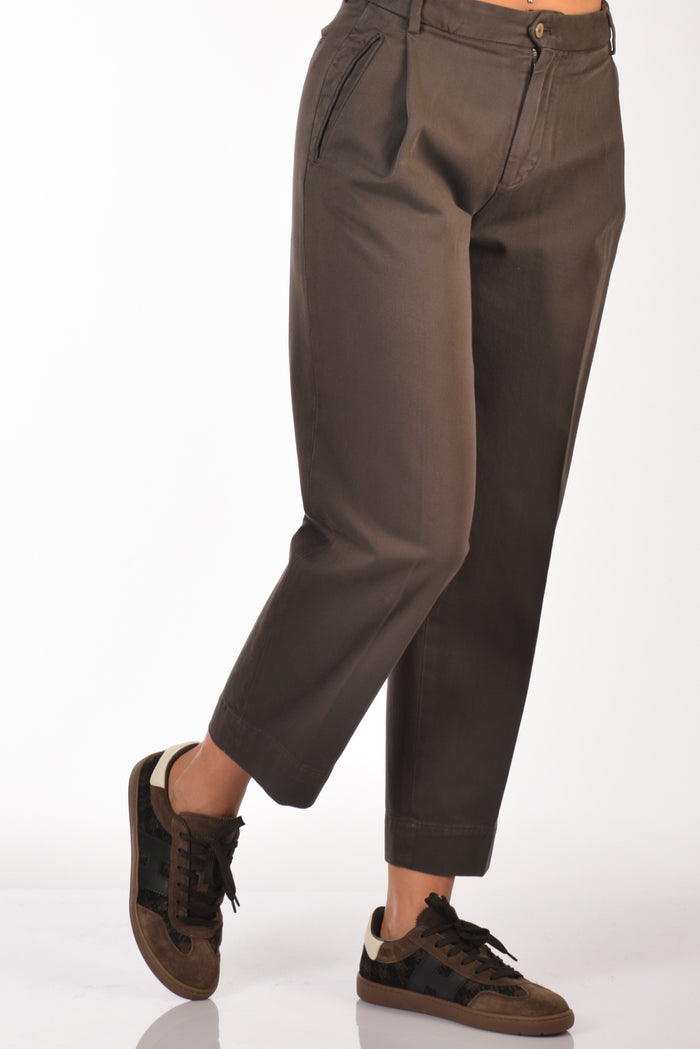 Briglia 1949 Pantalone Manat Marrone Donna - 5