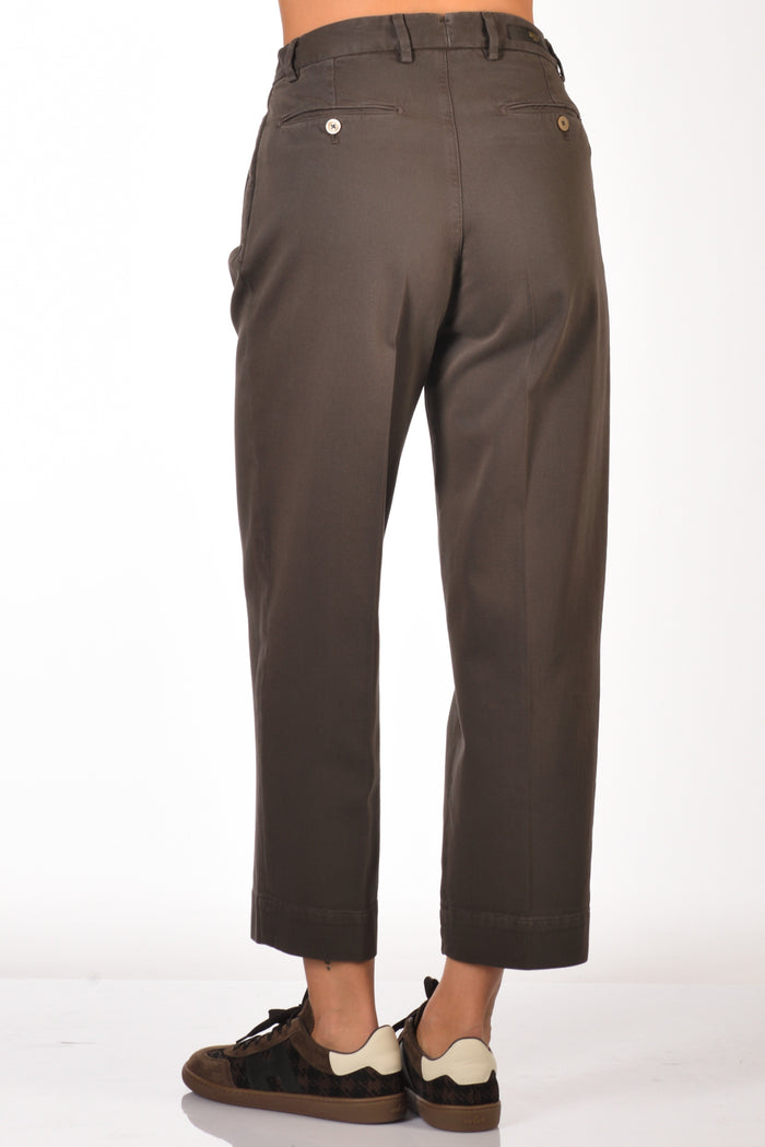 Briglia 1949 Pantalone Manat Marrone Donna - 6