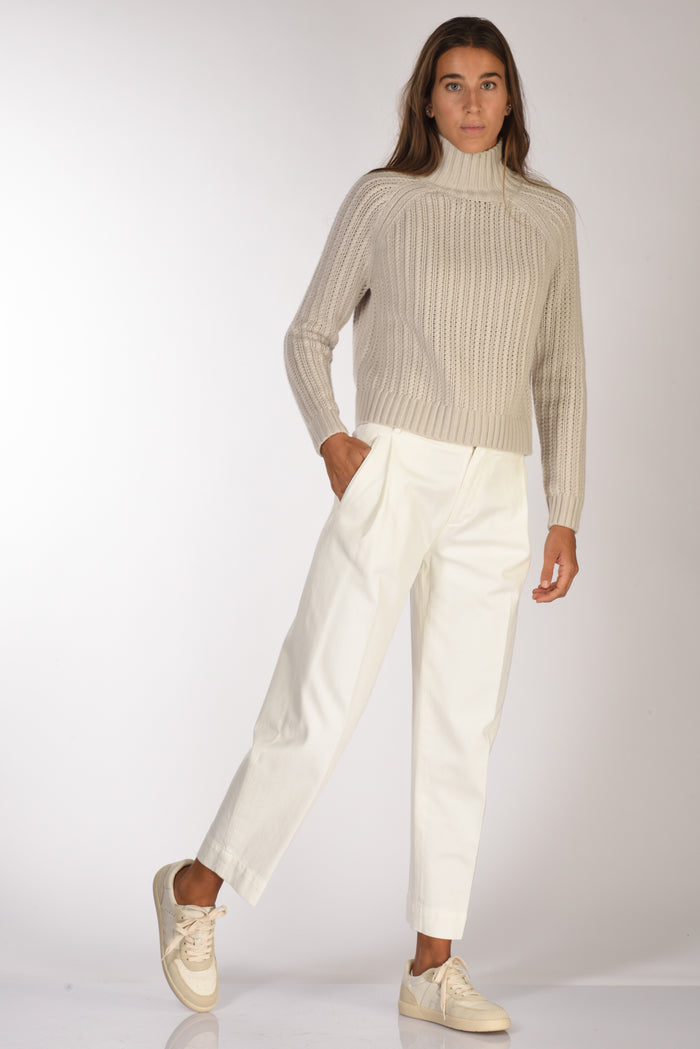 Briglia 1949 Pantalone Manat Bianco Donna - 2