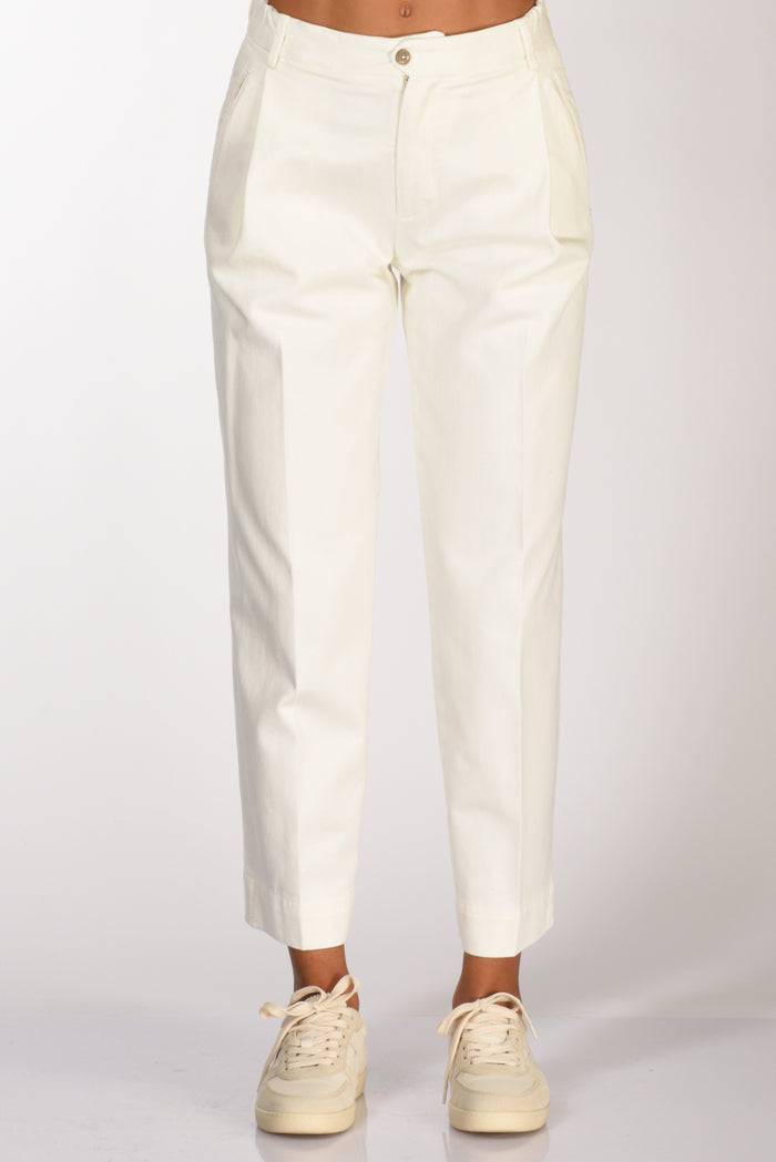 Briglia 1949 Pantalone Manat Bianco Donna - 3