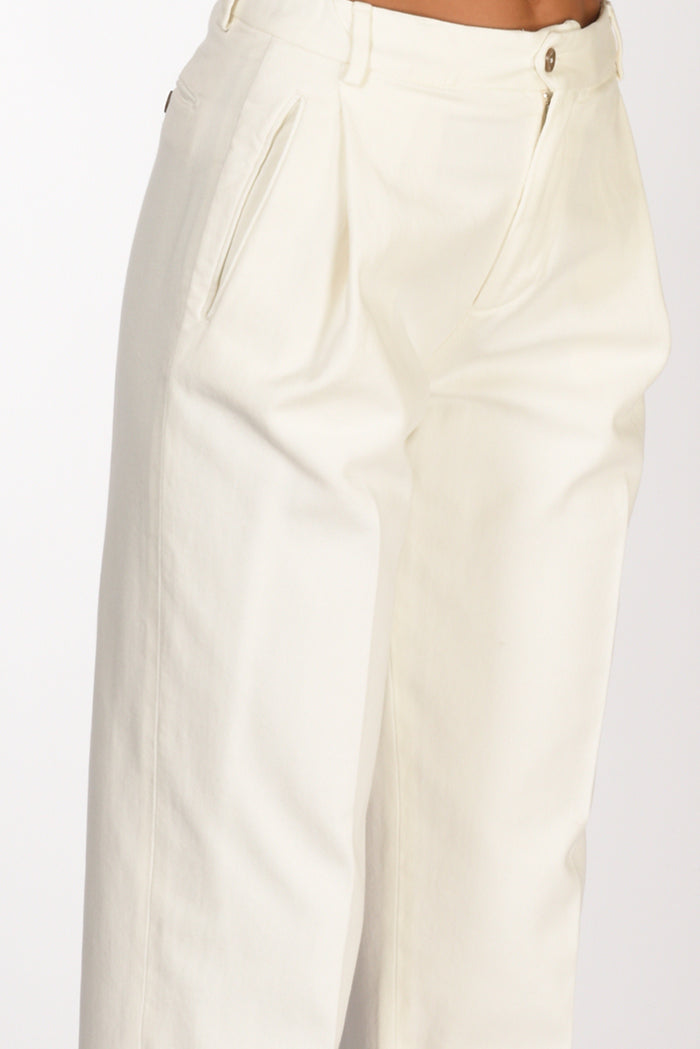 Briglia 1949 Pantalone Manat Bianco Donna - 4