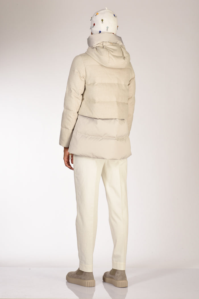 Duno Piumino Keiko Grigio Chiarissimo Donna - 5