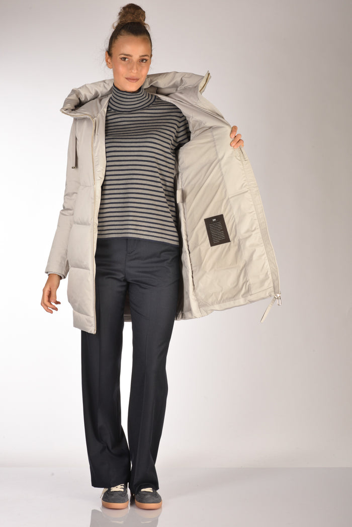 Duno Piumino Talia Grigio Chiarissimo Donna - 6