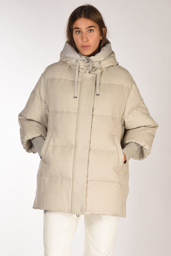 Duno Piumino Yume Grigio Chiarissimo Donna-2