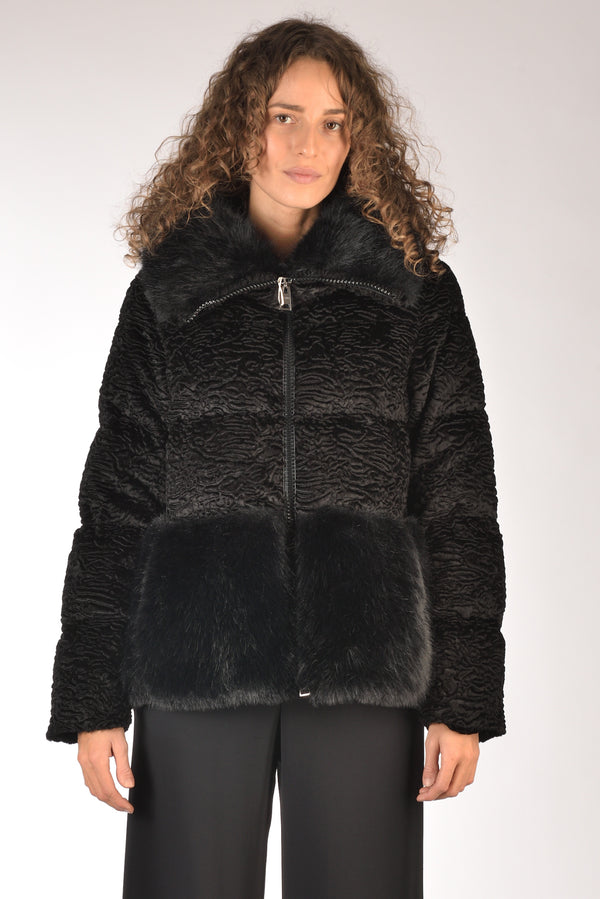Herno Piumino Eco Nero Donna-2