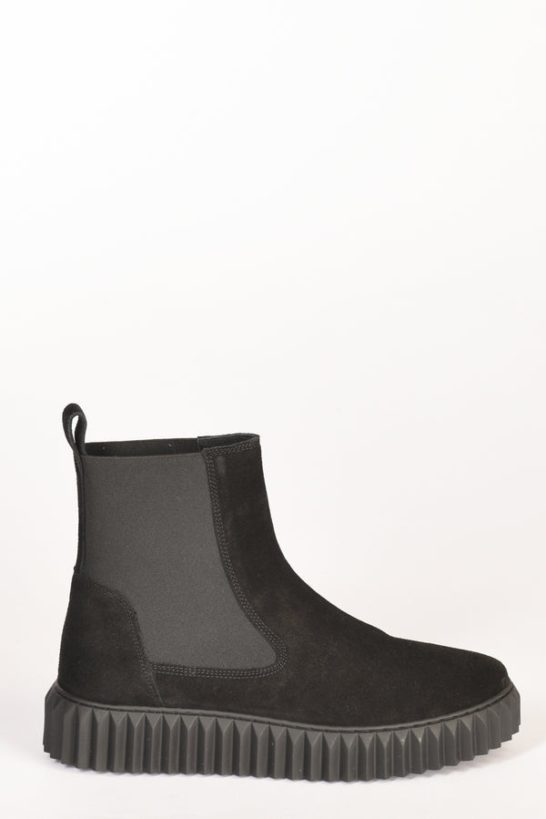 Voile Blanche Stivale Beth Nero Donna