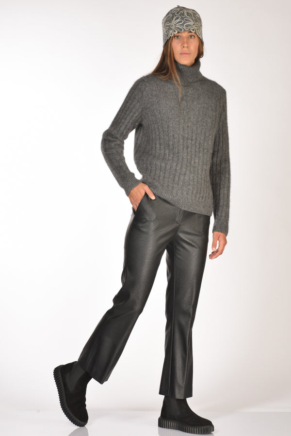 Voile Blanche Stivale Beth Nero Donna-2