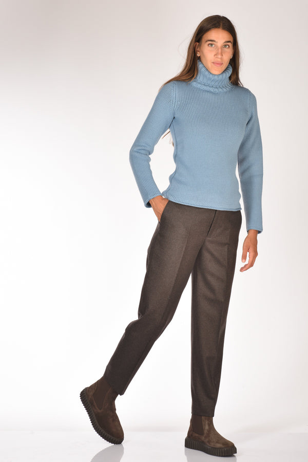Voile Blanche Stivale Beth Marrone Donna-2