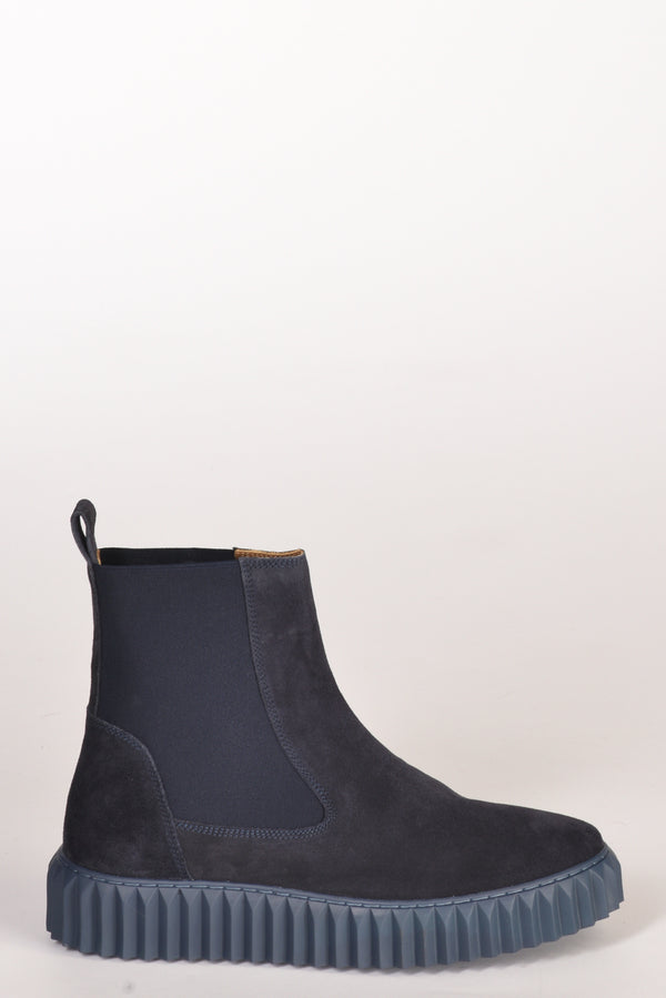 Voile Blanche Stivale Beth Blu Donna