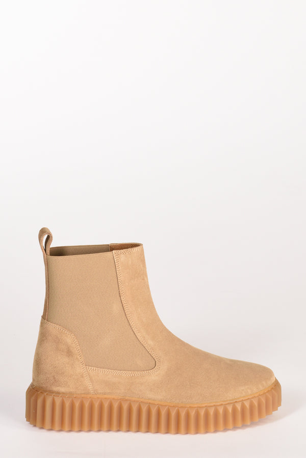 Voile Blanche Stivale Beth Beige Donna