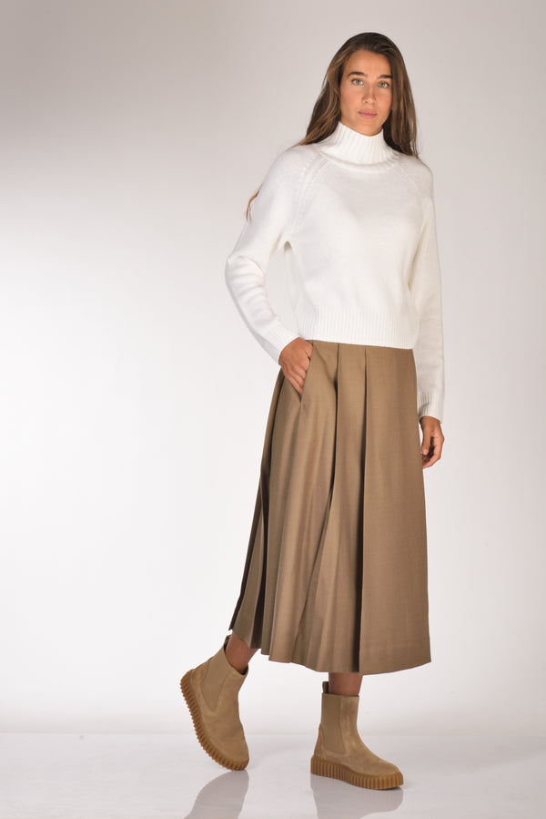 Voile Blanche Stivale Beth Beige Donna-2