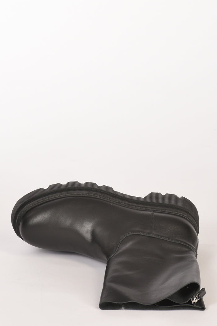 Voile Blanche Stivale Musa Nero Donna - 4