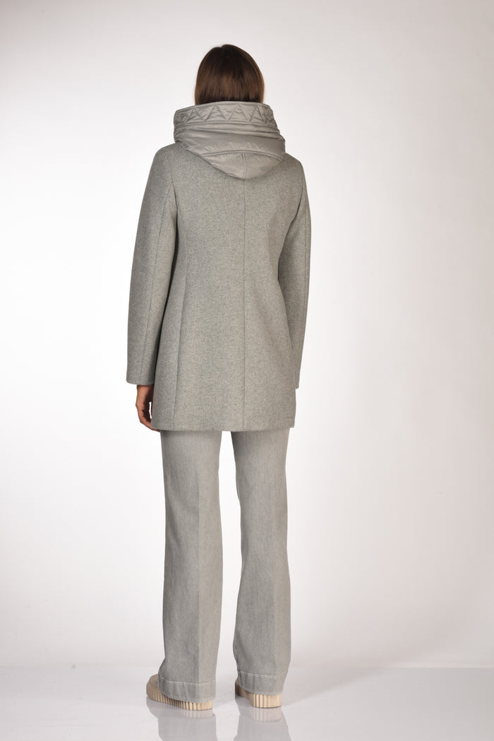 Fay Cappotto Toggle Grigio Chiaro Donna - 5