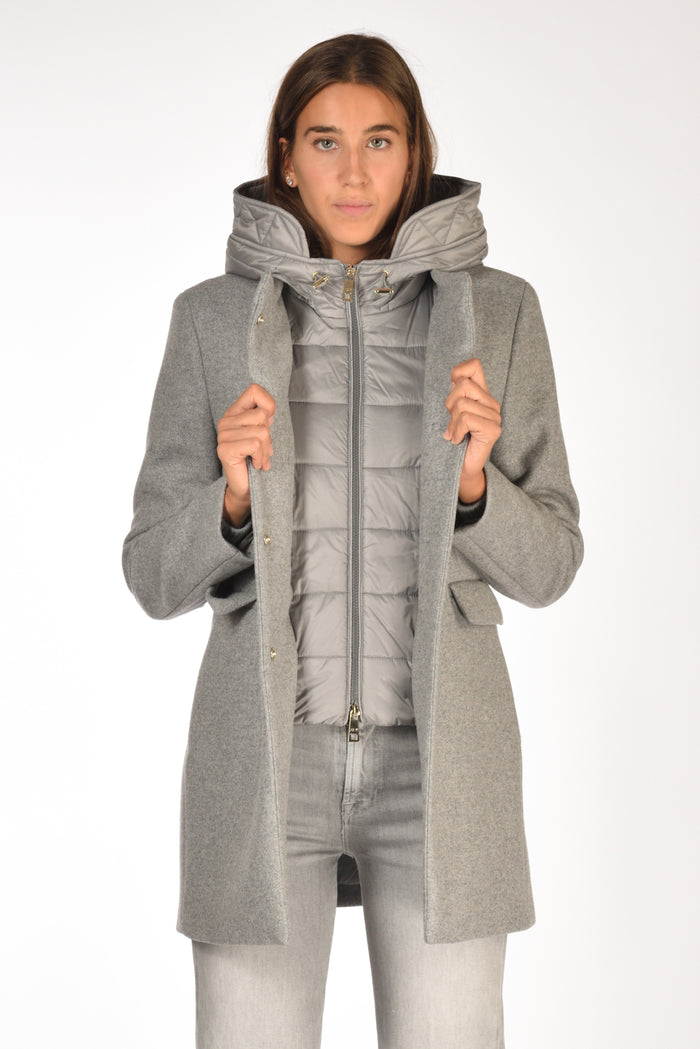 Fay Cappotto Toggle Grigio Chiaro Donna - 6