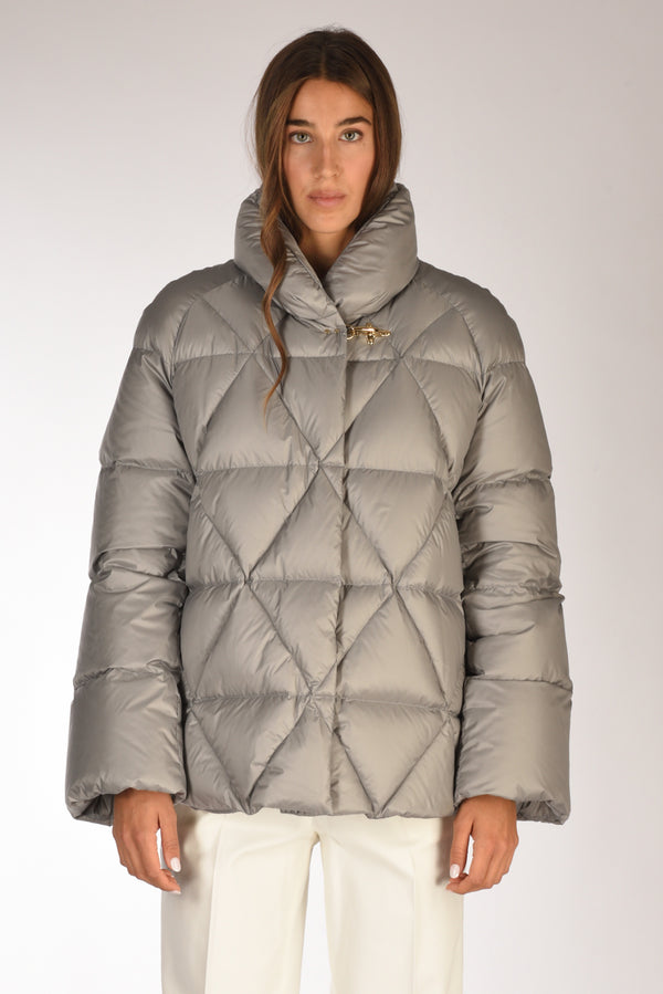 Fay Piumino Down Cape Grigio Chiaro Donna-2
